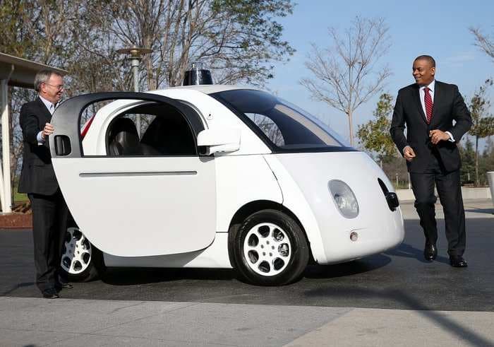 Google just showed the US Secretary of Transportation the car of the future