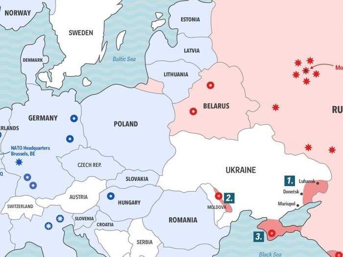 This map shows why the Russia-NATO confrontation will continue even with a Ukraine ceasefire