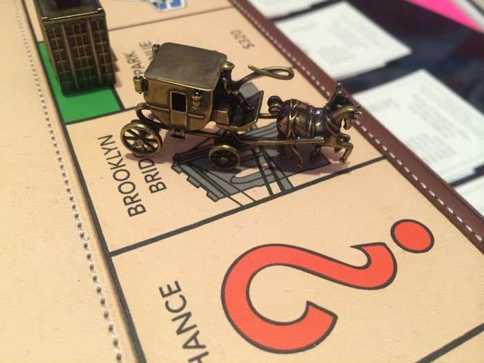 This is what a $1500 Monopoly board game looks like