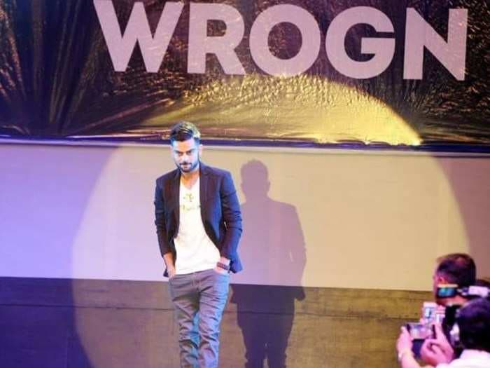 WROGN, Virat Kohli’s clothing line gets launched at Myntra