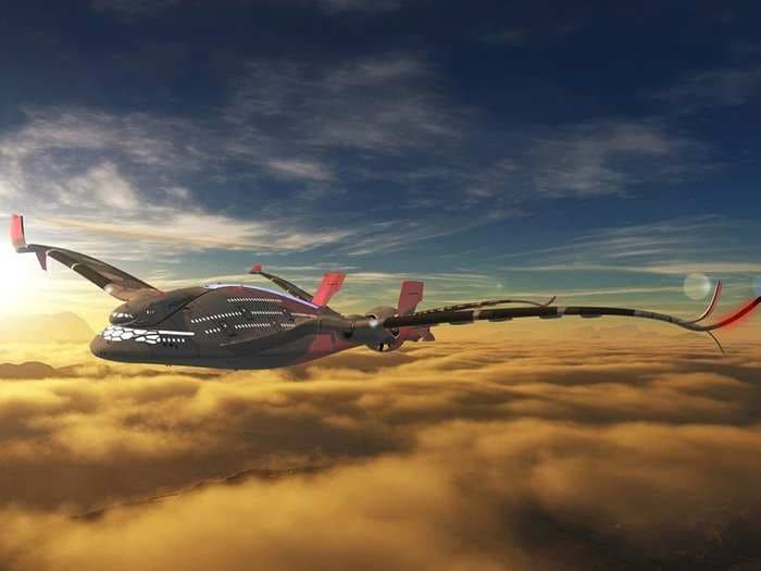 This incredibly futuristic plane could be the future of airliners