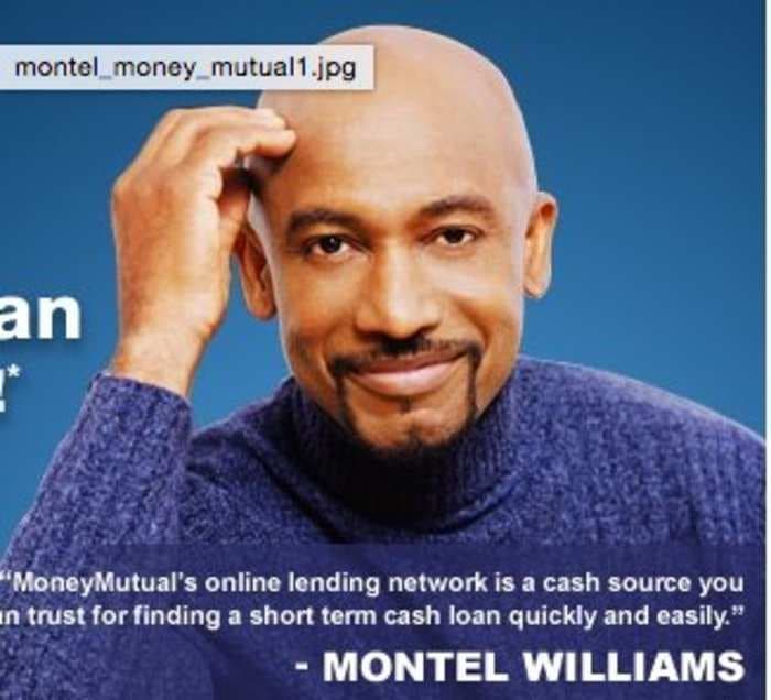 Montel Williams won't be doing those short term loan commercials anymore