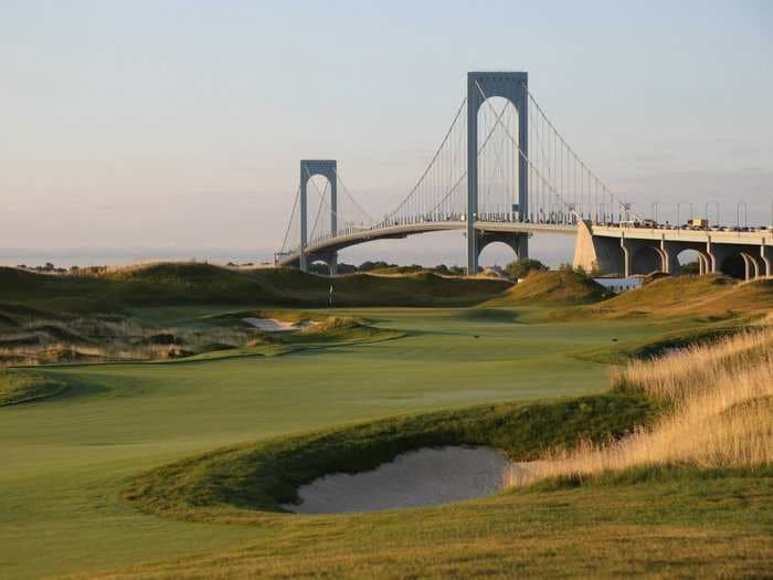 What it's like to play the brand new $269 million golf course that Donald Trump just opened in New York City