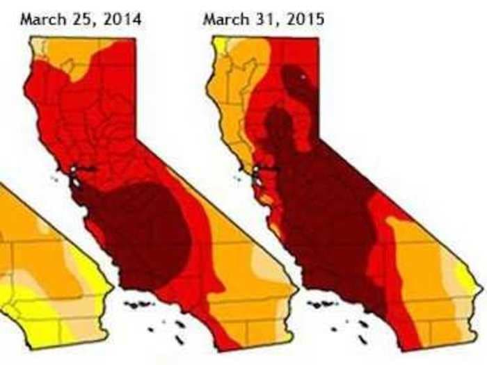 Horrific charts show how fast California lost its water
