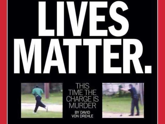 TIME's new cover shows why the latest police shooting of an unarmed black man is different