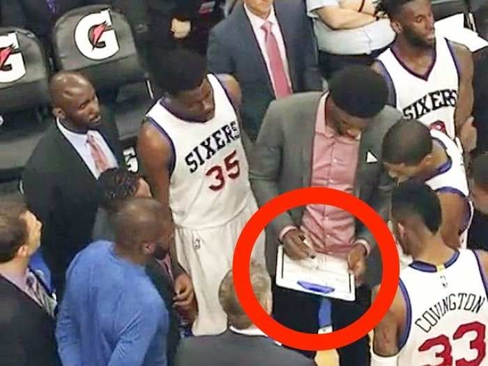 Sixers let players coach, Heat bench all their starters in an NBA game where both teams wanted to lose