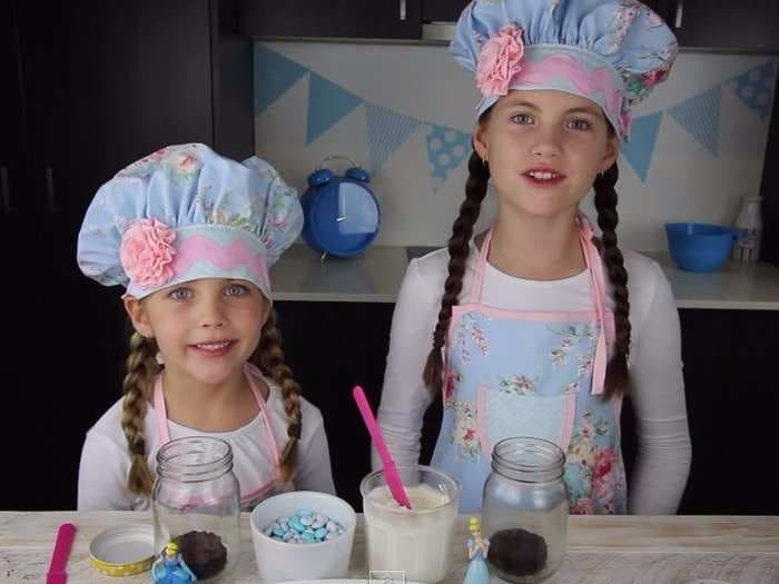An 8-year-old girl makes $127,000 a month making baking videos for YouTube