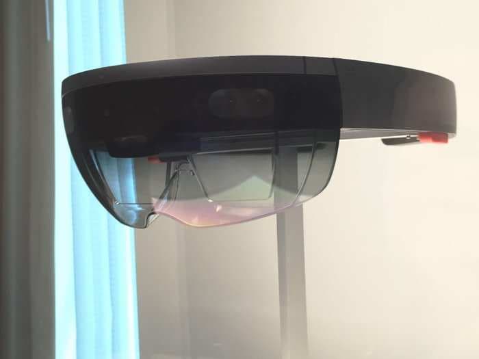 Here's our first close-up look at Microsoft's holographic computer glasses
