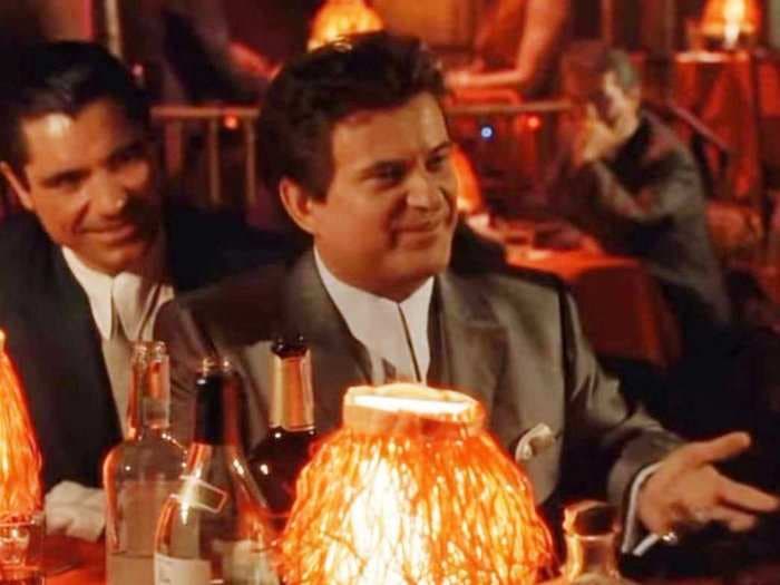 One of the most famous scenes in 'Goodfellas' is based on something that actually happened to Joe Pesci