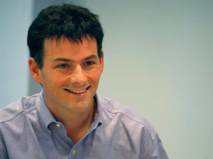 David Einhorn's pitching a new investment idea at a big Wall Street conference