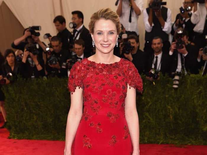 Marissa Mayer was among the best-dressed at one of the biggest fashion events of the year