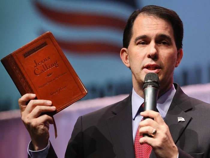 The religious right is worried about Scott Walker 