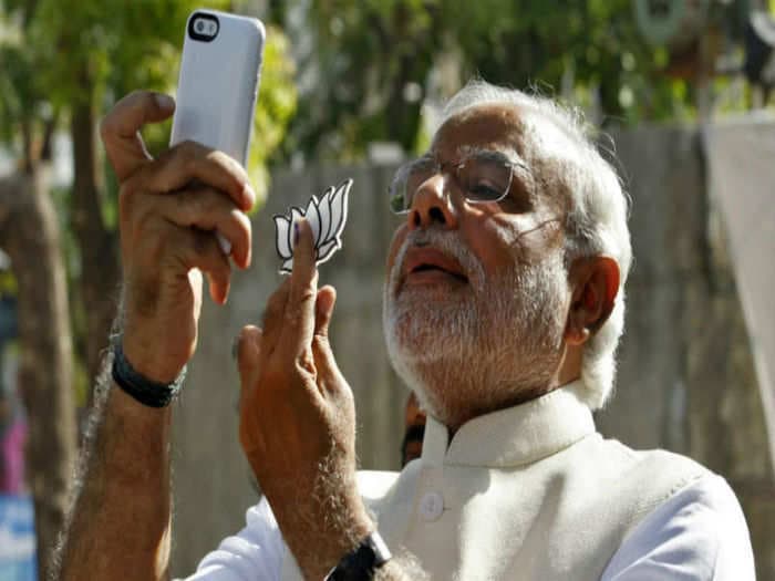 Pictures speak a thousand words. But, when it’s Narendra Modi, his selfies speak a million!