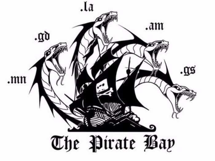 The Pirate Bay's new logo sends a loud message to the authorities trying to shut it down