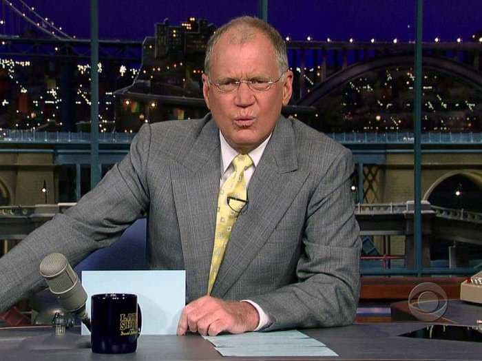 David Letterman felt he wasn't clicking with the internet - and he was right