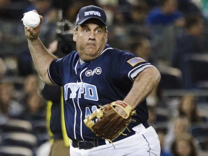 Chris Christie was just named MVP at a baseball game