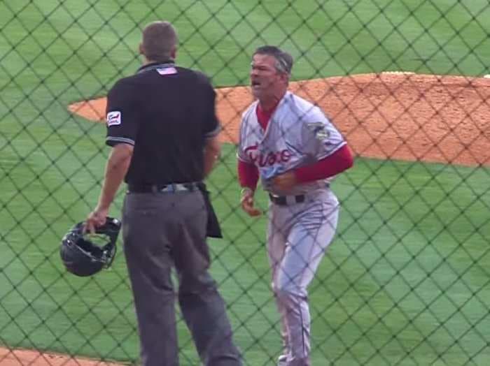 Minor league baseball manager punts his shoe, tosses trash can in the meltdown of the year