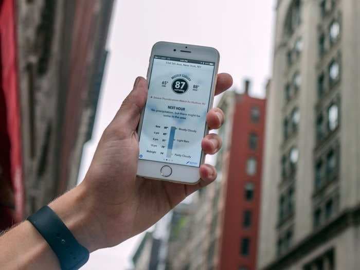 How an iPhone app is revolutionizing the way we get the weather