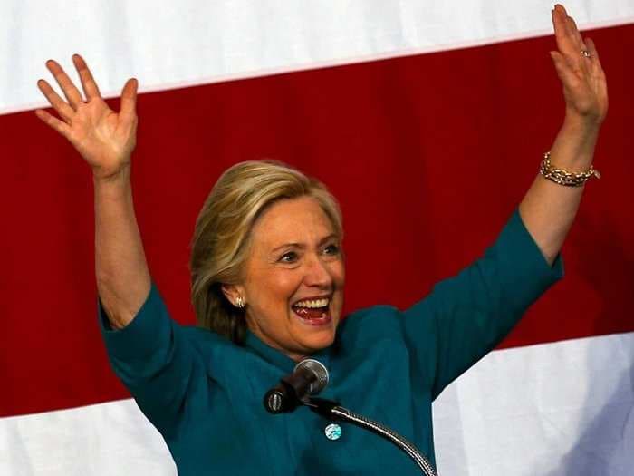 'Yes!': Hillary Clinton cheers Supreme Court after Obamacare ruling