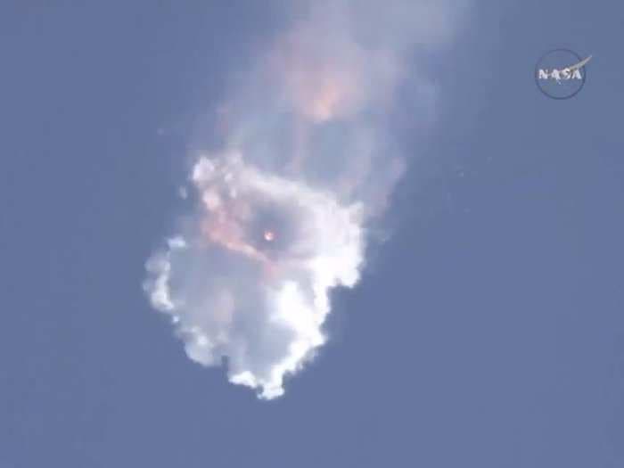 SpaceX's 'reusable rocket' just exploded to bits - but the company says it's going to push forward anyway