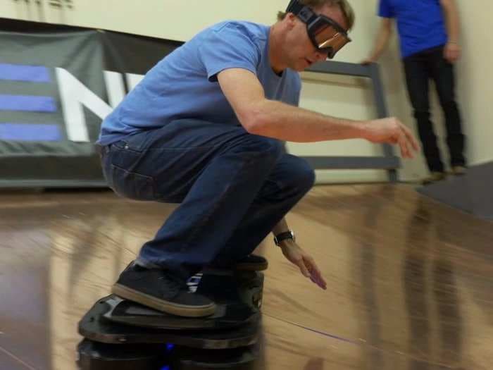 Tony Hawk tells us what it's like to ride a hoverboard