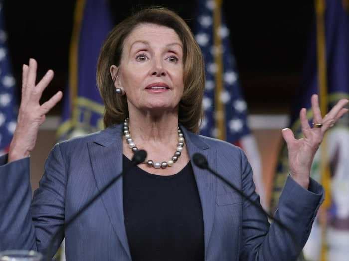 Nancy Pelosi had a crummy time in the Hamptons this weekend 