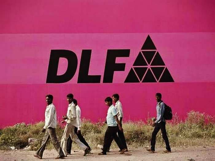 DLF is building itself well at the Market today. Know how