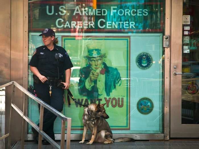 Military personnel at recruiting centers should be 'authorized to arm themselves'