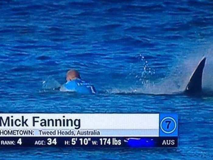 Terrifying video shows one of the best surfers in the world fighting off a shark attack