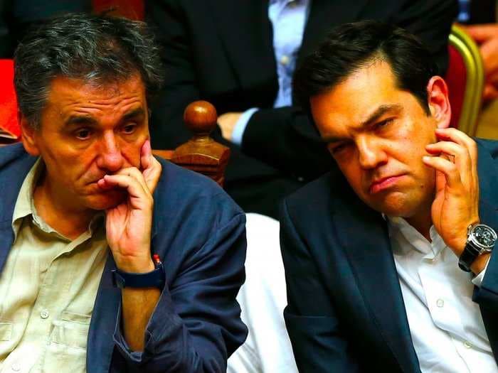 Greece has a €3.5 billion debt due today, and one analyst calls it 'the definition of insanity'
