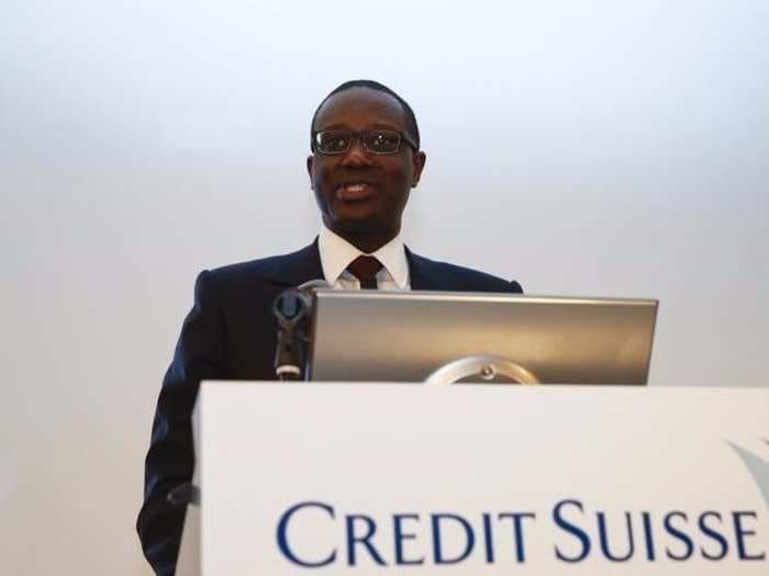 The new Credit Suisse CEO just signaled a major strategic shift toward Asia