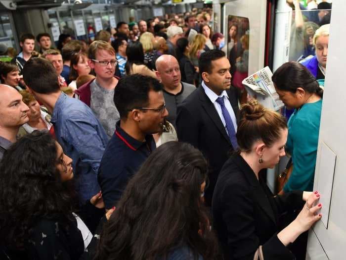 This graph shows how Londoners freaked out during last month's Tube strike, and the best time to avoid travel