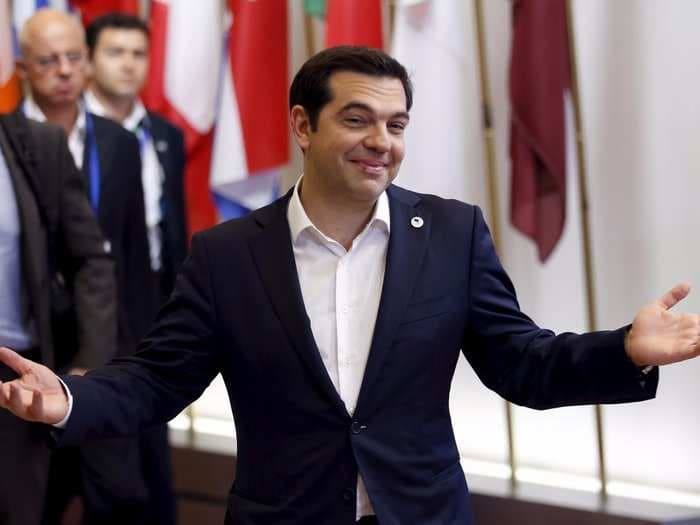 Greece just got a shockingly good GDP growth figure despite the country's bailout chaos