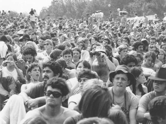 46 years ago today, 400,000 people descended on a farm for the greatest music festival of all time