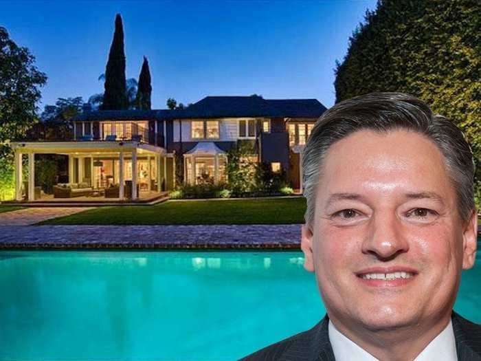 Netflix exec Ted Sarandos is selling his $9.3 million storybook mansion in Beverly Hills