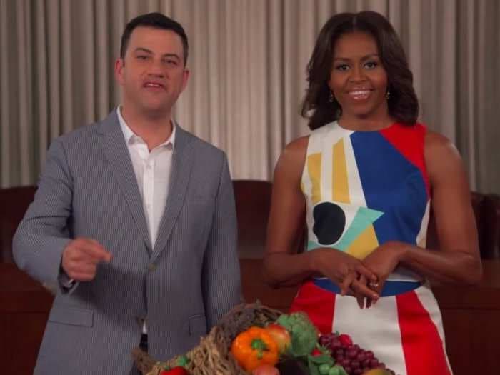 Michelle Obama wants you to eat your 'effin vegetables' in a new star-studded ad campaign