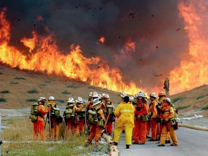 Here is what it is like to be an inmate fighting wildfires in California