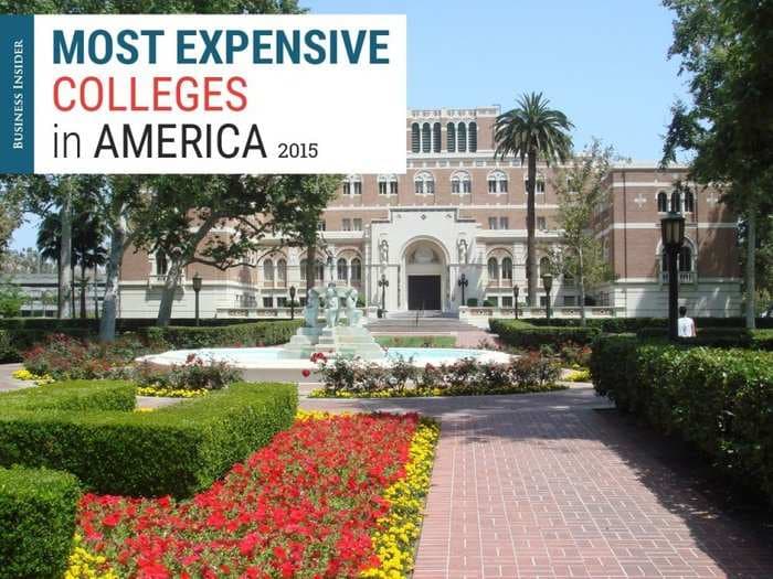 America's 20 most expensive colleges