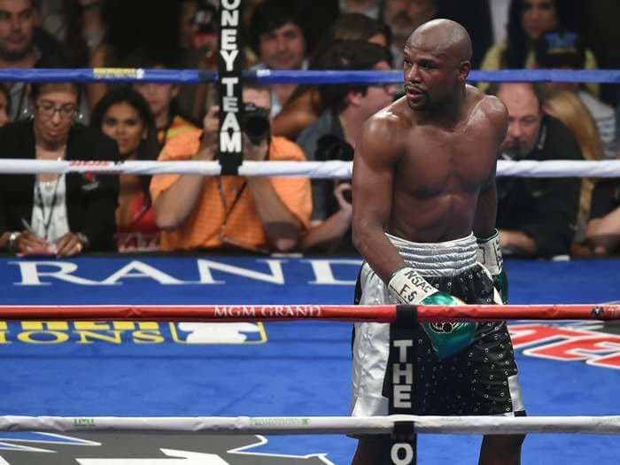 Floyd Mayweather's last fight was a complete disaster and nobody watched it
