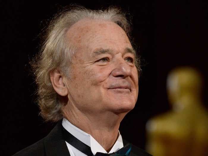 Emmy winner Bill Murray had a good excuse for missing the awards show