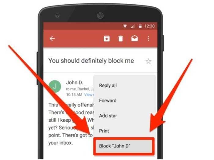 Google just introduced a new 'block' button to Gmail