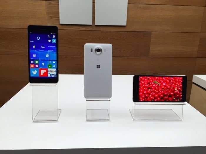 Microsoft's new smartphones may be its nicest yet