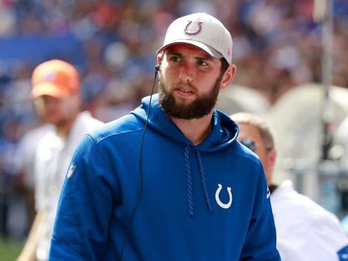 The Colts just re-signed a quarterback they cut 2 days ago, raising more questions about Andrew Luck