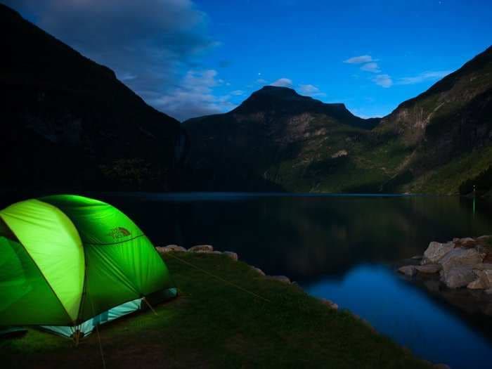 15 incredible places to pitch a tent this fall