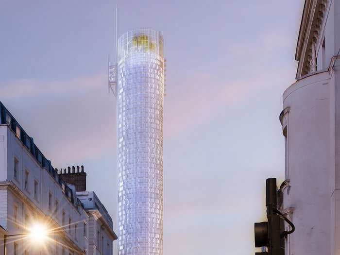 This is the 'Skinny Shard' skyscraper that architects want to build in West London
