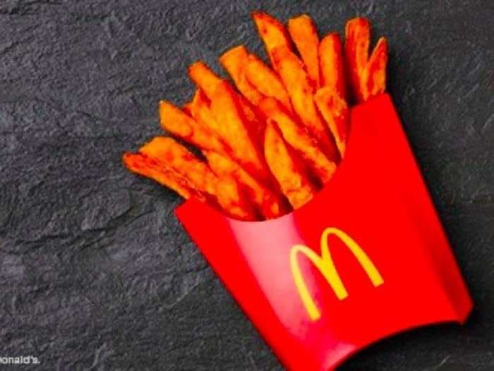 McDonald's is testing sweet potato fries