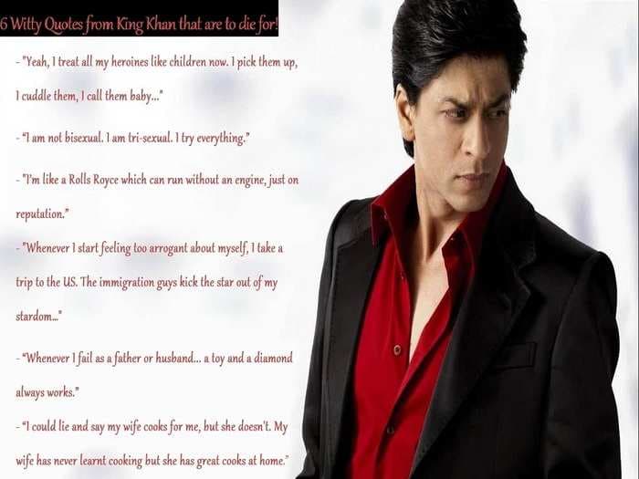 When Shah Rukh Khan's witty replies won our hearts