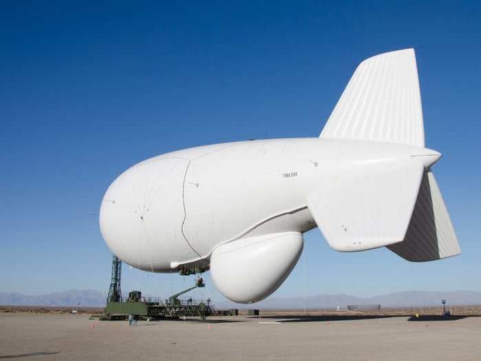 The military is suspending the blimp program after one broke loose and floated around the country