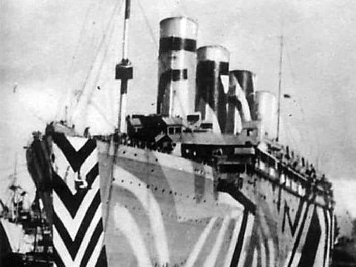 The story behind dazzle ships, the Navy's wildest-ever paint job