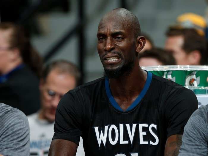 Kevin Garnett has a bizarre analogy for what it's like playing with the young, upstart Minnesota Timberwolves